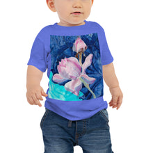 Load image into Gallery viewer, Baby Jersey Tee - Pink Flower

