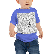 Load image into Gallery viewer, Baby Jersey Tee - Funny Monsters
