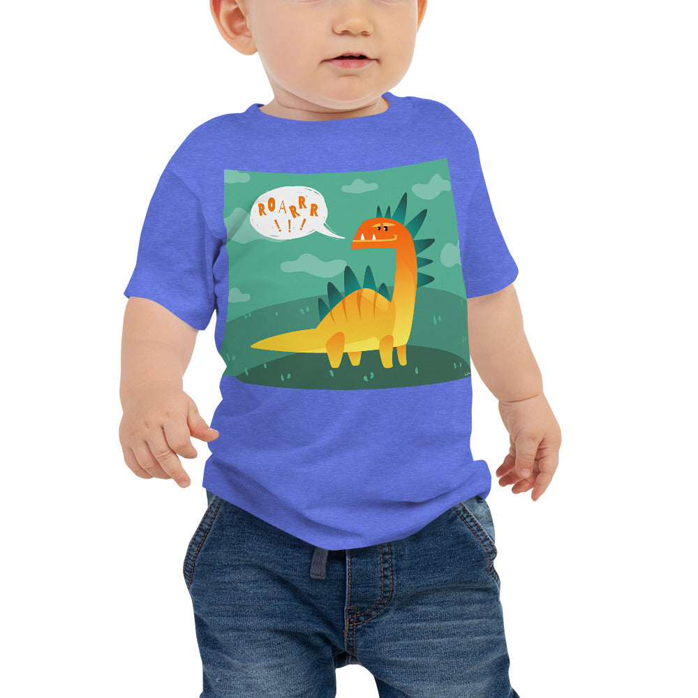 Baby Jersey Tee - Dino Roar!