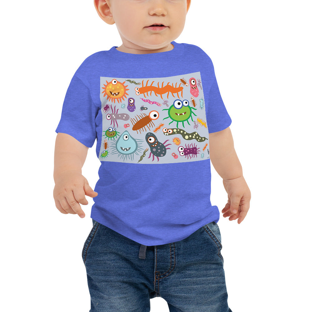 Baby Jersey Tee - Very Very Funny Monsters