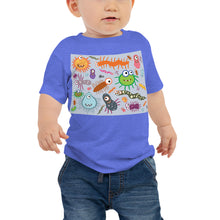 Load image into Gallery viewer, Baby Jersey Tee - Very Very Funny Monsters
