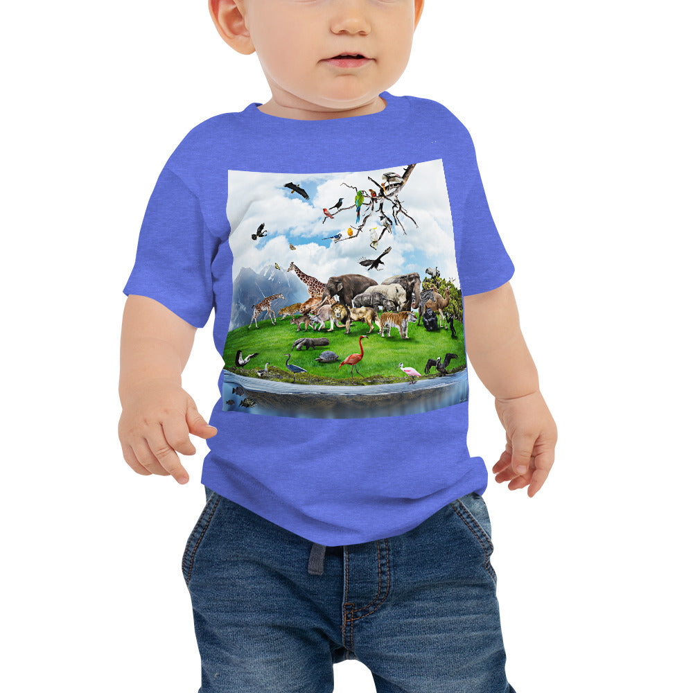 Baby Jersey Tee - Animal Friends!