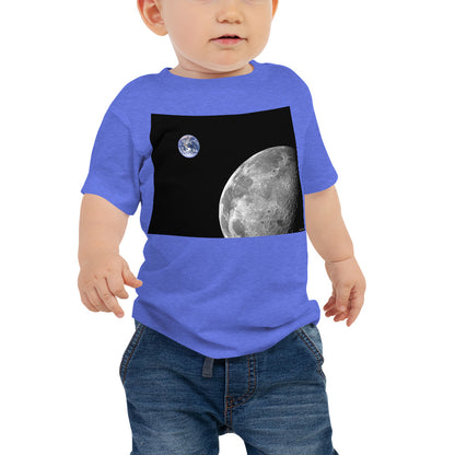 Baby Jersey Tee - NASA Photo: Earth & Moon