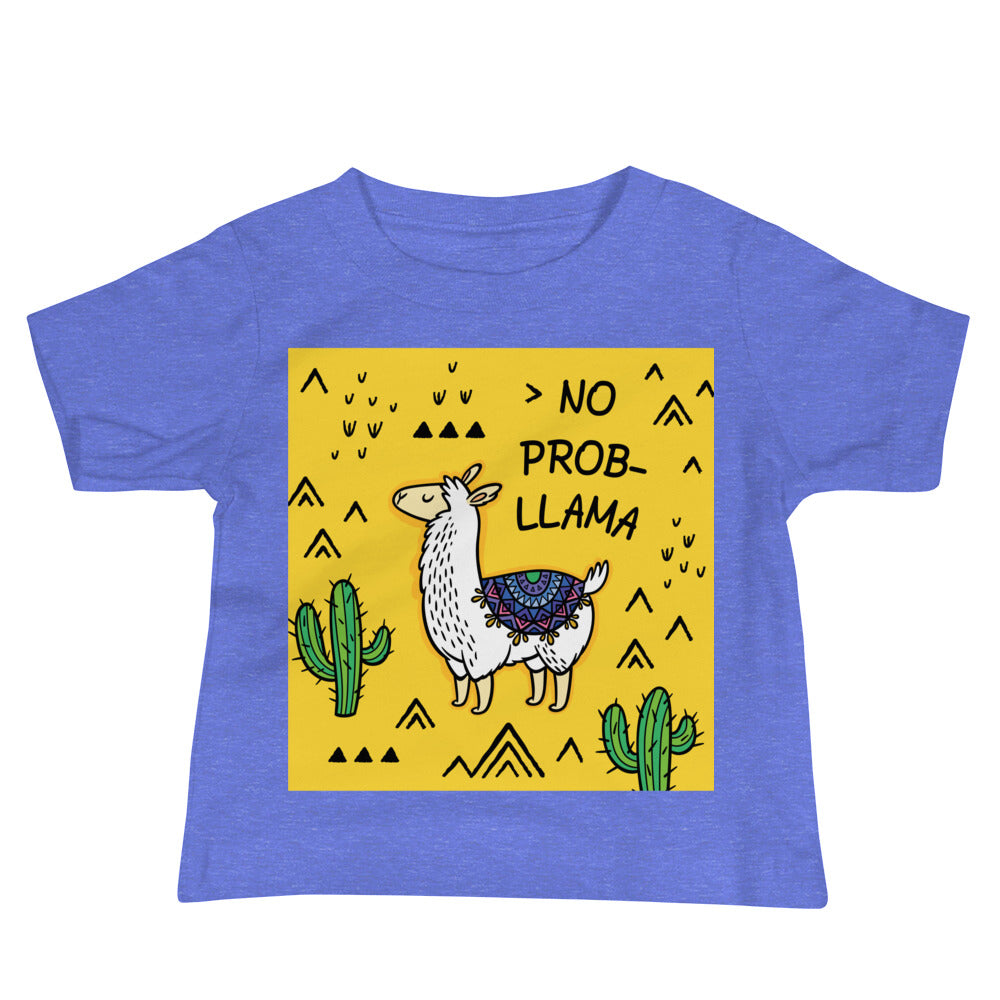 Baby Jersey Tee - NO PROB-LLAMA