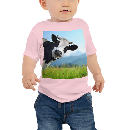 Baby Jersey Tee - Cow
