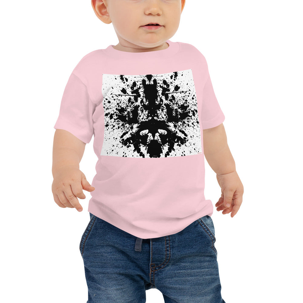 Baby Jersey Tee - Splat...or My Brain Thinking about Space - Time