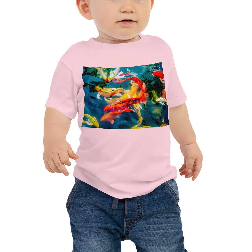 Baby Jersey Tee - Koi Pond