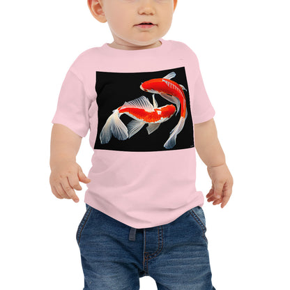 Baby Jersey Tee - Two Koi