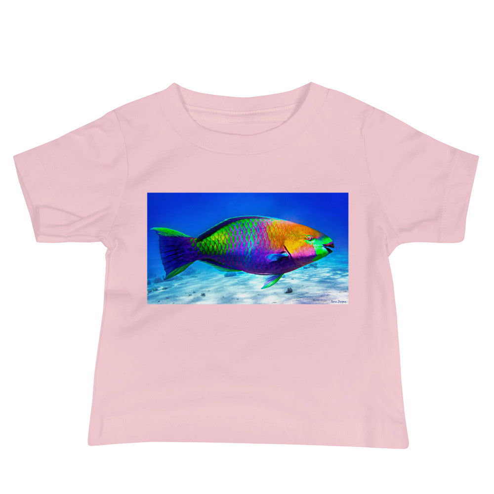 Baby Jersey Tee - Parrot Fish