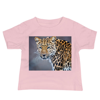 Baby Jersey Tee - Blue Eyed Leopard