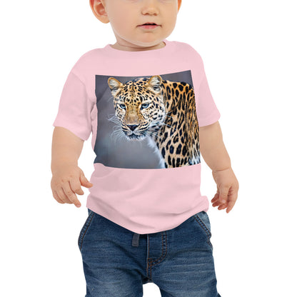 Baby Jersey Tee - Blue Eyed Leopard