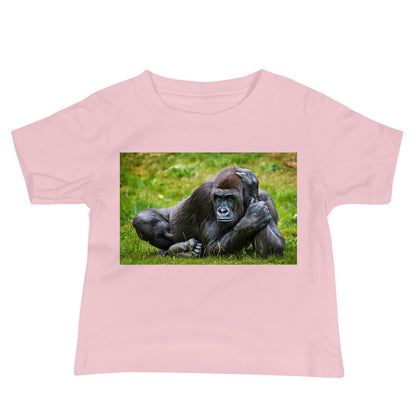 Baby Jersey Tee - Gorilla in the Grass