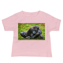 Load image into Gallery viewer, Baby Jersey Tee - Gorilla in the Grass
