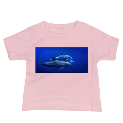 Baby Jersey Tee - Dolphin Pod