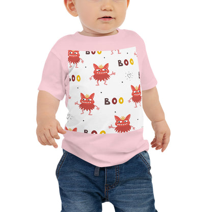 Baby Jersey Tee - Boo!