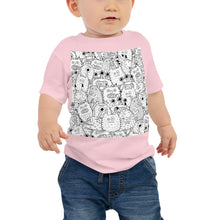 Load image into Gallery viewer, Baby Jersey Tee - Funny Monsters
