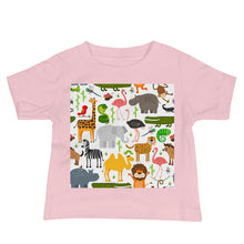 Load image into Gallery viewer, Baby Jersey Tee - You Animals!
