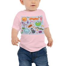 Load image into Gallery viewer, Baby Jersey Tee - Very Very Funny Monsters
