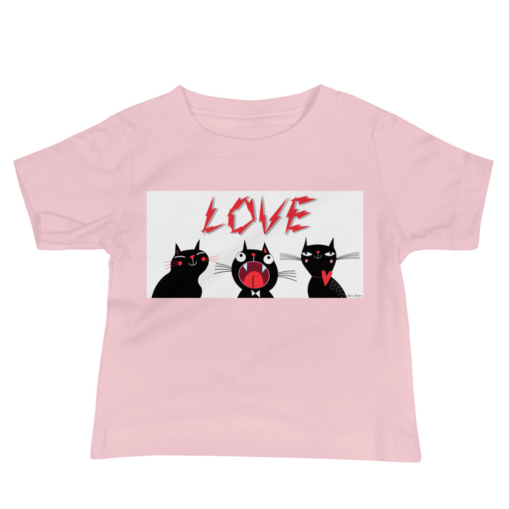 Baby Jersey Tee - Electric Love