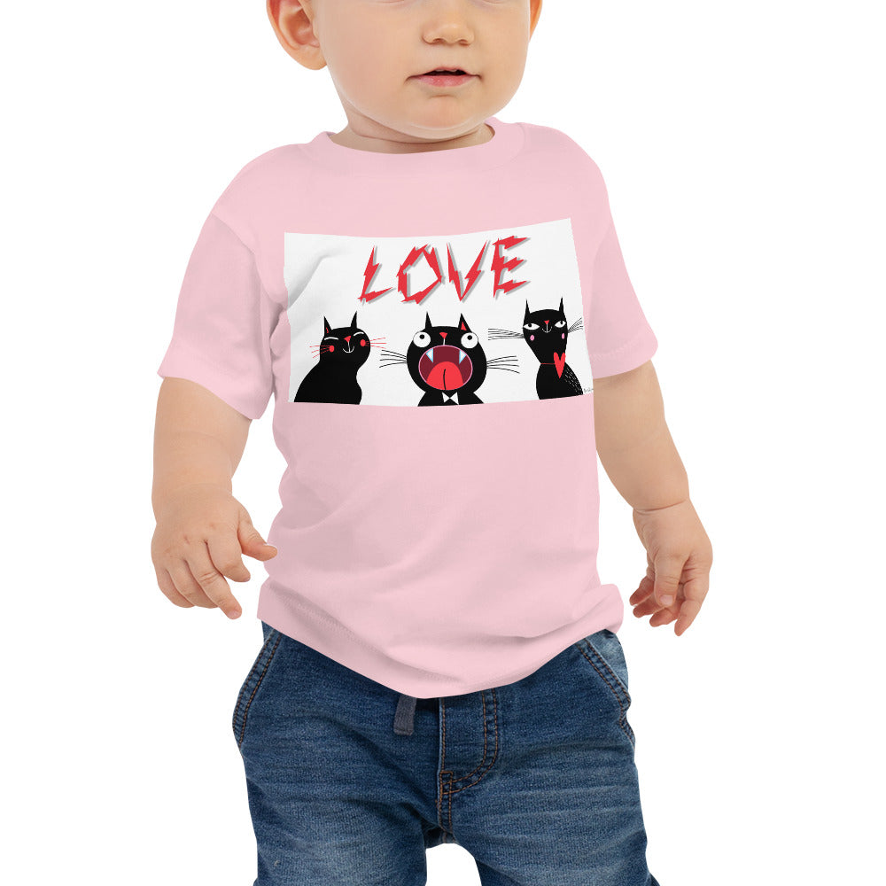 Baby Jersey Tee - Electric Love