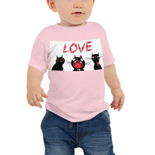 Load image into Gallery viewer, Baby Jersey Tee - Electric Love

