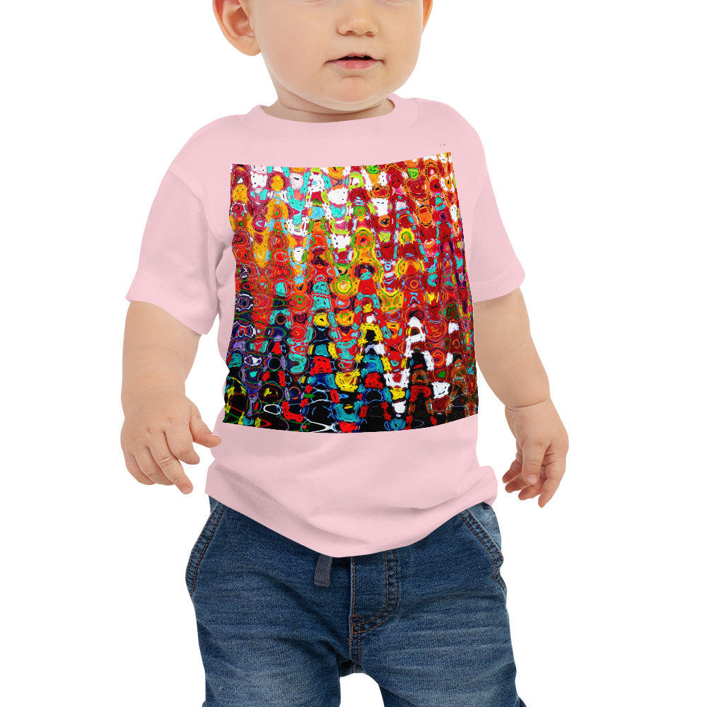Baby Jersey Tee - Ziggy Abstract