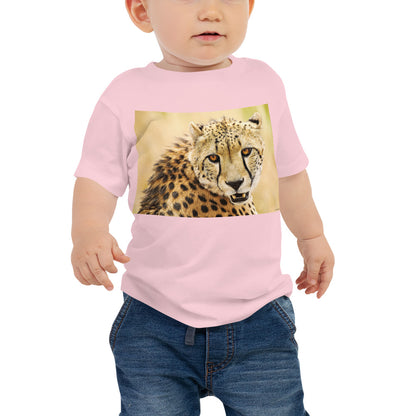 Baby Jersey Tee - Cheetah Fangs
