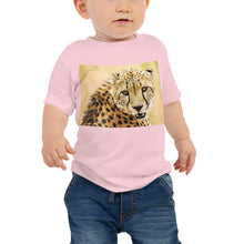 Load image into Gallery viewer, Baby Jersey Tee - Cheetah Fangs
