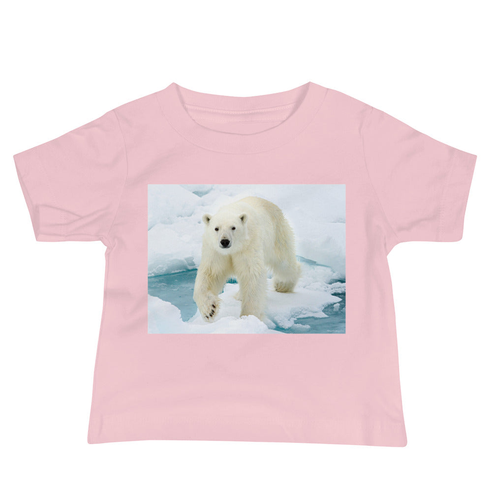 Baby Jersey Tee - Polar Bear On Ice