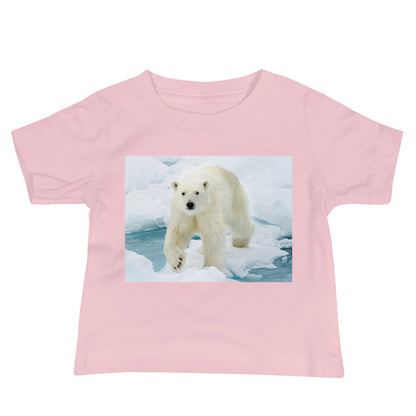 Baby Jersey Tee - Polar Bear On Ice