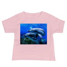 Load image into Gallery viewer, Baby Jersey Tee - Dolphin Formation
