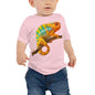 Baby Jersey Tee - Yellow & Green? Chameleon