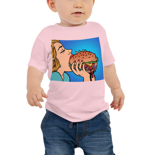 Baby Jersey Tee - Hamburger Feast
