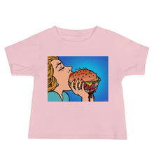 Load image into Gallery viewer, Baby Jersey Tee - Hamburger Feast
