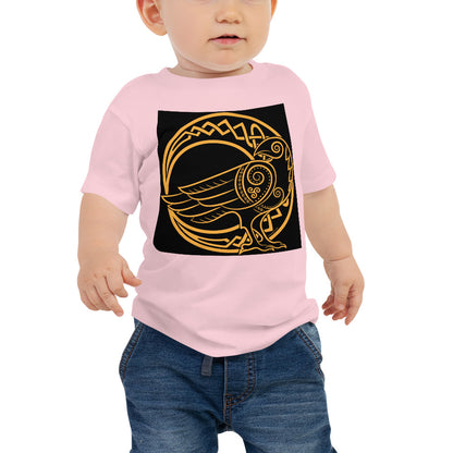Baby Jersey Tee - Odin's Crow on a Crescent Moon