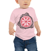 Load image into Gallery viewer, Baby Jersey Tee - Magical Norse Runic Compass
