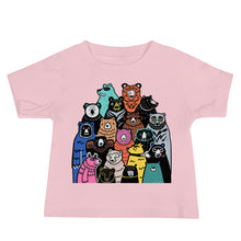 Load image into Gallery viewer, Baby Jersey Tee - A Band of Bears
