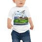 Baby Jersey Tee - Wild Animals #2