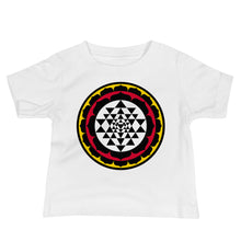 Load image into Gallery viewer, Baby Jersey Tee - Yantra Circle
