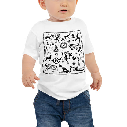 Baby Jersey Tee - Petroglyphs