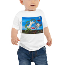 Load image into Gallery viewer, Baby Jersey Tee - Dali Rabbit
