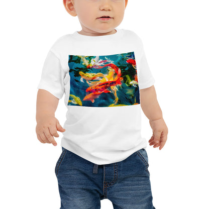 Baby Jersey Tee - Koi Pond
