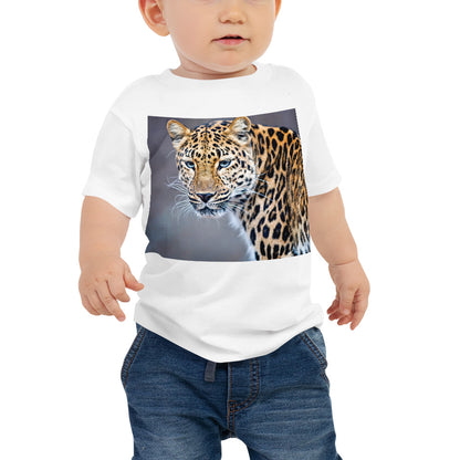 Baby Jersey Tee - Blue Eyed Leopard