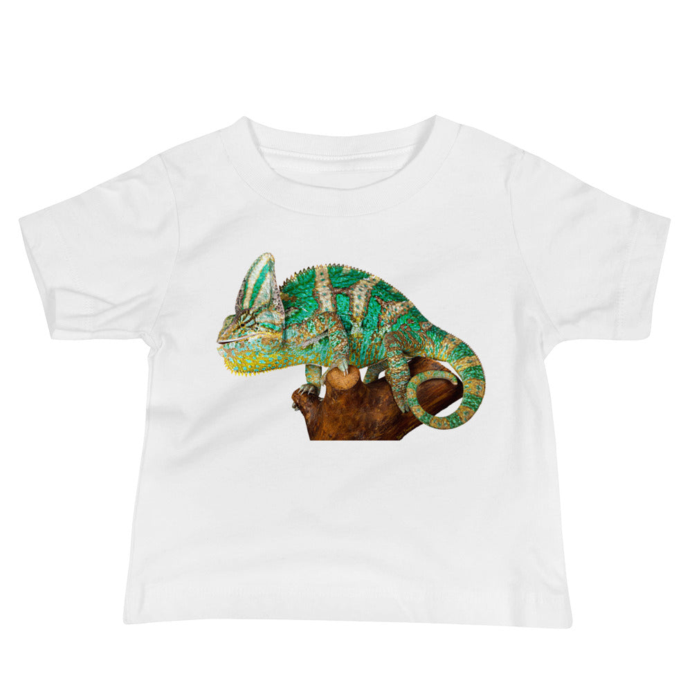 Baby Jersey Tee - Green Vailed Chameleon