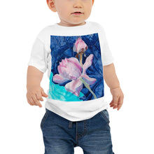 Load image into Gallery viewer, Baby Jersey Tee - Pink Flower
