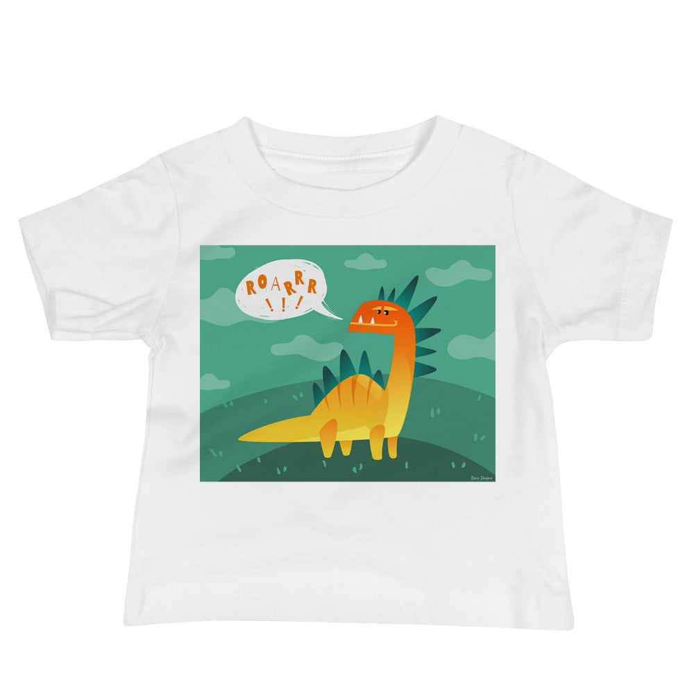 Baby Jersey Tee - Dino Roar!