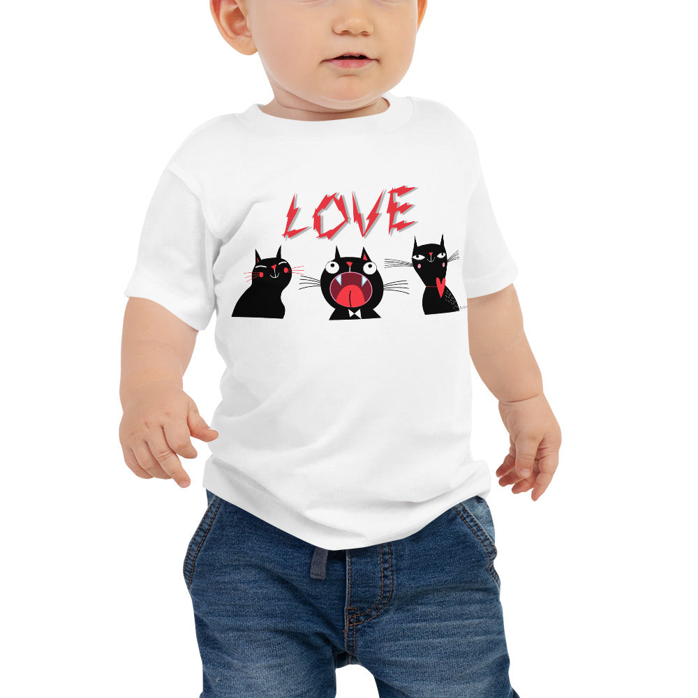 Baby Jersey Tee - Electric Love