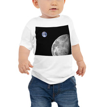 Load image into Gallery viewer, Baby Jersey Tee - NASA Photo: Earth &amp; Moon
