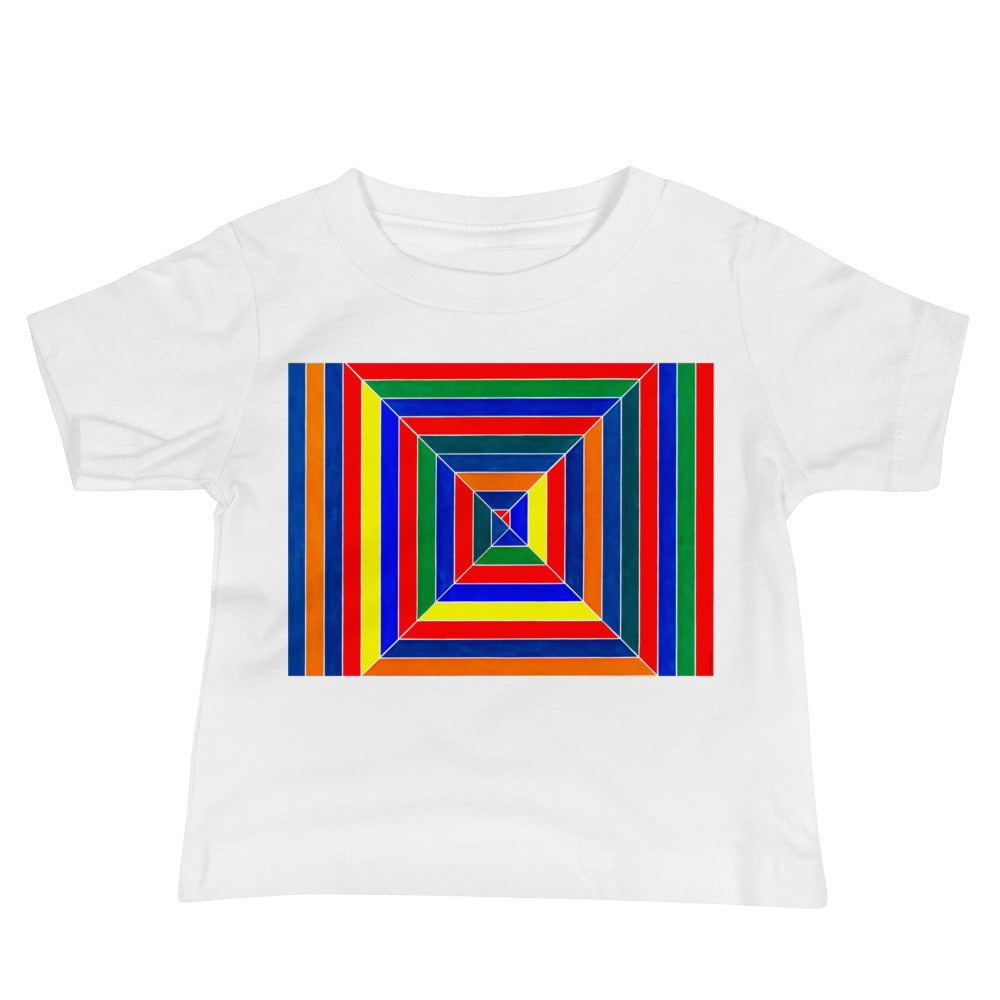 Baby Jersey Tee - Abstract Offset Colors