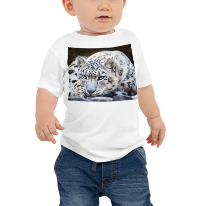 Baby Jersey Tee - Snow Leopard
